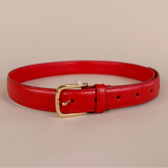 NEW American Apparel Classic Vintage Red Belt - Picture 4 of 4